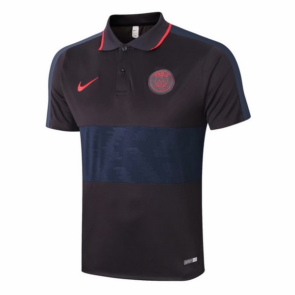 Polo Paris Saint Germain 2020-2021 Negro Rojo